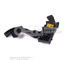 Accelerator pedal with electronic module - left hand drive 6C1721503D