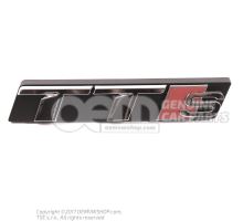 Chrómový nápis Audi TT / TTS Coupe / Roadster 8S