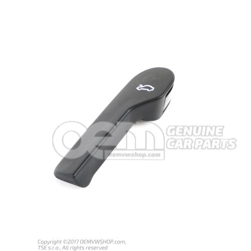 Grip for lid lock cable satin black 7E1823533  9B9