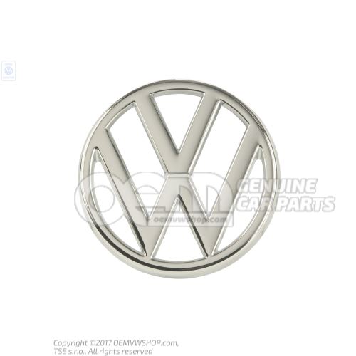 VW emblem front for golf Mk1, Bus T3 , Passat