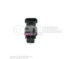 Flat contact housing connection piece injection valve 4K0973702A