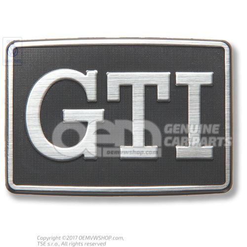 GTI side emblem Golf Mk2