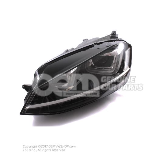 Headlight for curve light and LED daytime driving lights 5G2941753D
