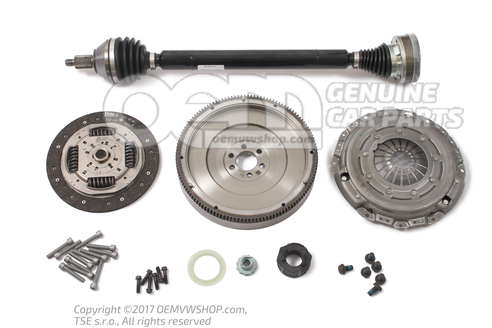 6C0198105A Repair kit for dual mass flywheel Audi VW Skoda Seat ...