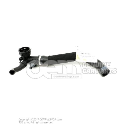 Coolant hose with quick release coupling 4G0121049AJ