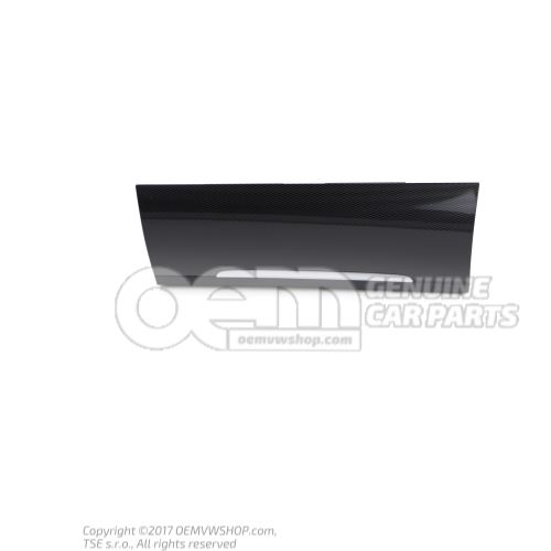 Panel for compartment matt black 5G1857337C CKK