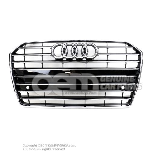 Radiator grille black-glossy 4G0853651AGT94