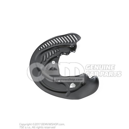 Cover plate for brake disc 4M0615312C