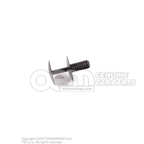 Clip spreader rivet satin black 4B0863907A 01C
