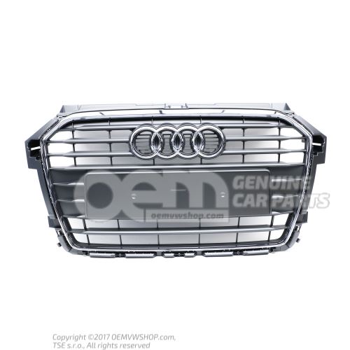 Grille de calandre gris mineral Audi A1/S1 8X 8XA853651B 1QP