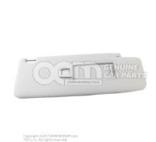 Sun visor with mirror and cover Storm grey 5TA857552TSX4