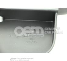 1 set mud flaps (left and right) black (grained) 5NA075101