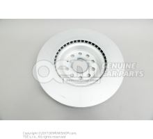 Brake disc (vented) 5Q0615301G