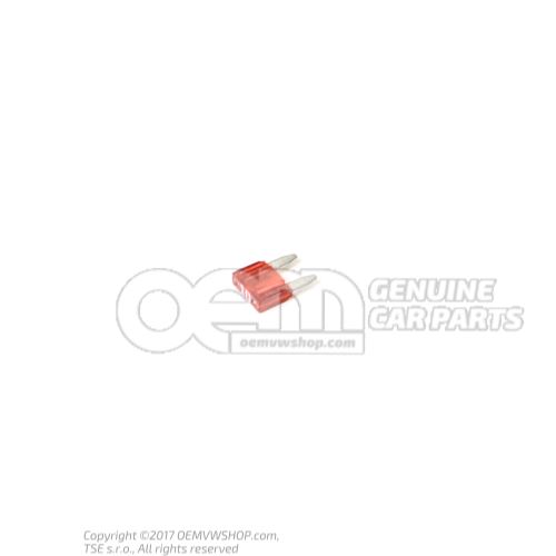 N  10261503 Fusible plano         10/2x2,8 10A-ROT-