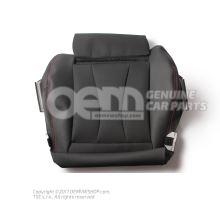 Seat cover (fabric/leather) soul/express red 8V0881406ASMMD