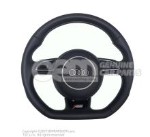 Genuine Audi steering wheel with flat bottom OEM01455267