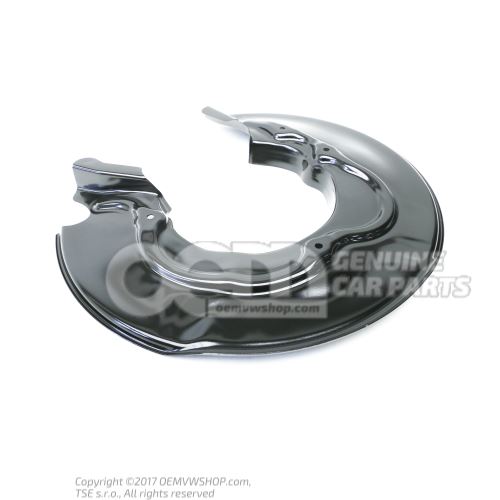 Cover plate for brake disc 4G0615612G