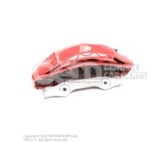 8W0615108AK Audi A4/Avant/S4/Avant/quattro/A5/S5 Coupe/Sportback rojo Pinza sin pastillas de freno tamaño 375x36mm delantero derecho