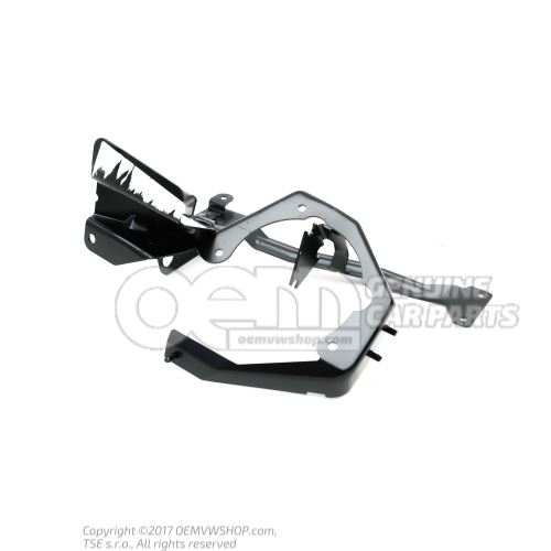 Bracket for additional coolant radiator 8K0121261G