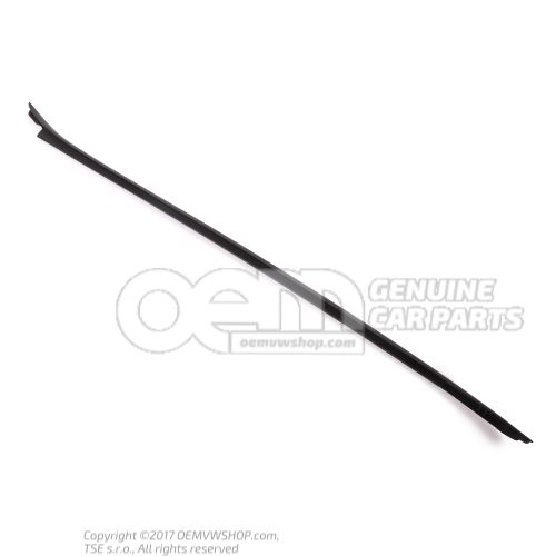 Water deflector strip satin black 7P6854328A 9B9