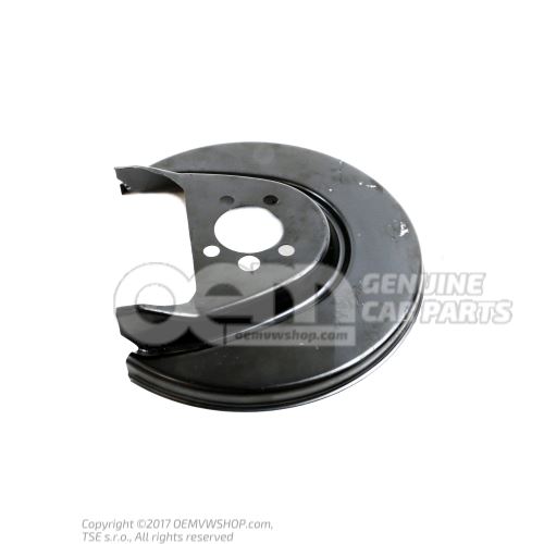 Cover plate for brake disc 6R0615611D