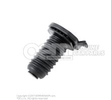 Bolt for spare wheel mounting for models with space-saving temporary spare wheel 8K0804899