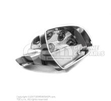 Mirror cap aluminium 8F0857528C 3Q7