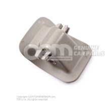 Mounting sleeve for child seat light grey 8T0887233B J50