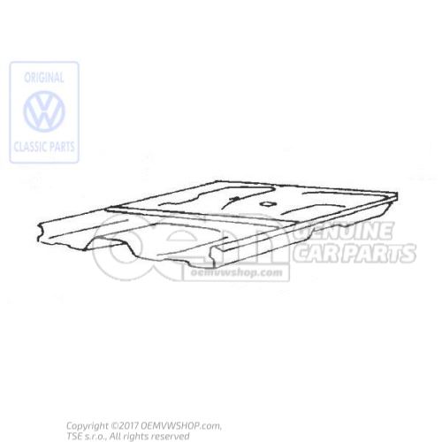 Bottom plate 6U0802061