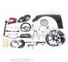 1 set: brake linings for drum brakes Volkswagen Ghia 141/144/343/345 HG 111698051A