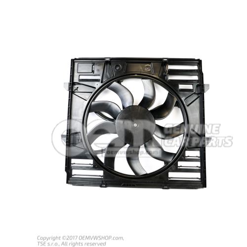 Radiator fan with fan ring 2H6121203A