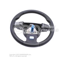 Sports steering wheel(leather) steering wheel (leather) black/black 5J0419091E UYQ