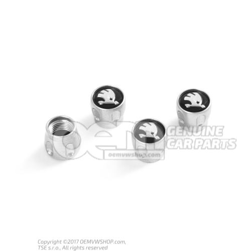1 set of caps for rubber and metal valve unit 000071215C