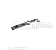 Cable guide - lower part satin black 1K0857593A 9B9