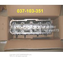 Cylinder head with valves and camshaft 037103265 X