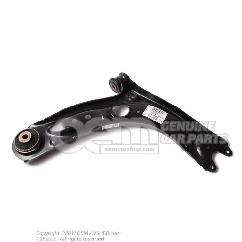 Track control arm, complete marked 81A407151F