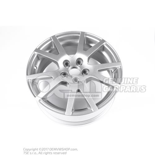 Aluminium rim chrome coloured metallic 1U0601025N 7ZS