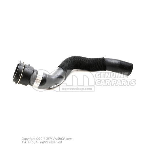 Coolant hose with quick release coupling 1K0121101CS