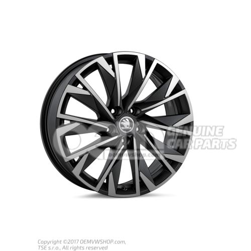 Aluminium rim Matt black 57A071498Q ZG6