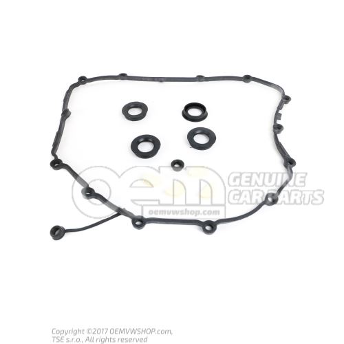 Gasket set for cylinder head cover 077198025B