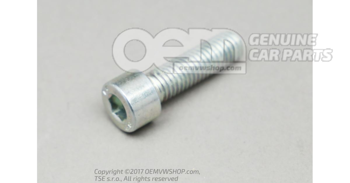 Socket head bolt with hexagon socket head M8X28