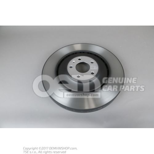 Brake disc (vented) 4H0615301AL