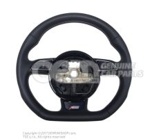 Multifunct. sports strng wheel (leather) mult.steering wheel (leather) steering wheel soul 8K0419091CGIWQ