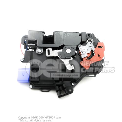 Door lock with door contact switch Audi TT/TTS Coupe/Roadster 8N 8N2837015C