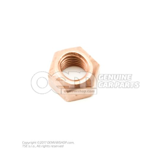 N  10209007 Hexagon nut, self-locking M10