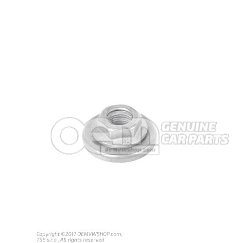 WHT004898 Tuerca de collar hexagonal, autoasegurante M14X1,5