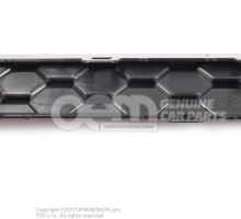 Golf 7.5 R genuine rear diffuser retrofitting kit with decorative honeycomb OEM02515010