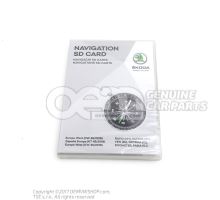Sd memory card for navigation system edition 3T0051255AE