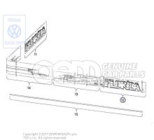 Bande decorative p. porte Volkswagen Campmobil LT 7E 281070908B
