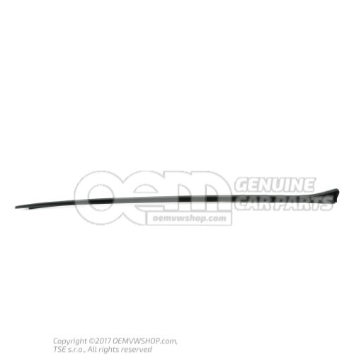 Water deflector strip satin black Audi Q7 4M 4M0854327B 01C